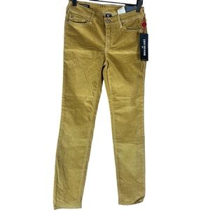 True religion Halle Mid Rise super skinny corduroy crop 26